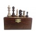Figury szachowe Staunton nr 4 w kasetce (S-49)